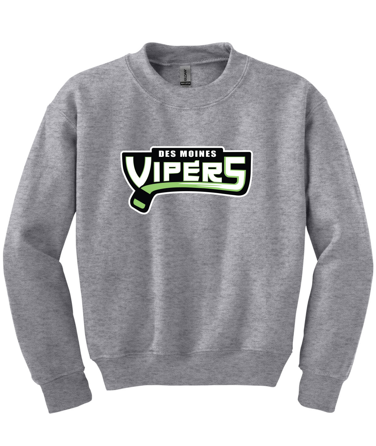 Des Moines Vipers Youth Crewneck Sweatshirt