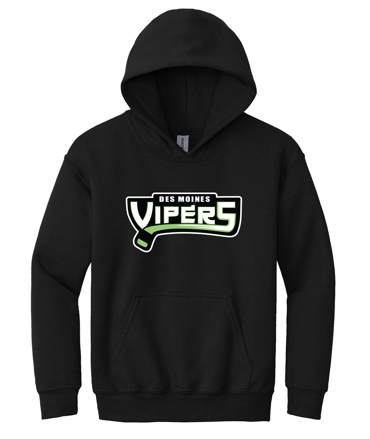 Des Moines Vipers Youth Hooded Sweatshirt