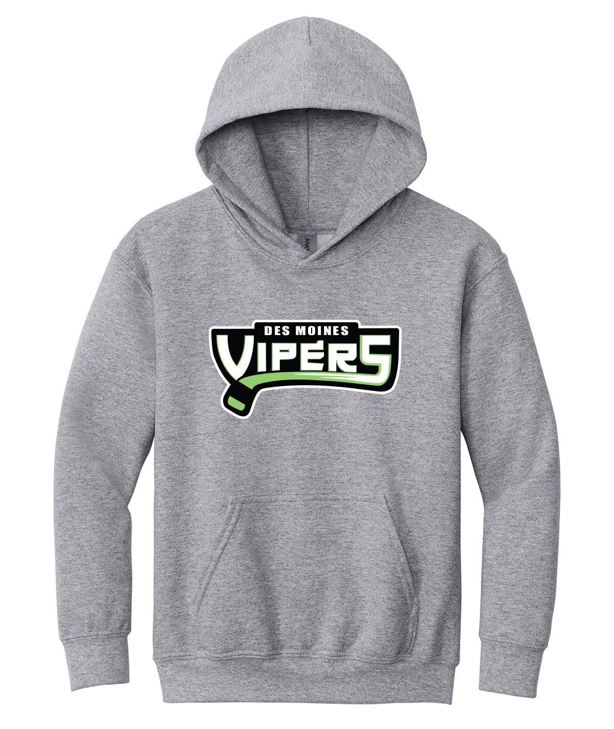 Des Moines Vipers Youth Hooded Sweatshirt