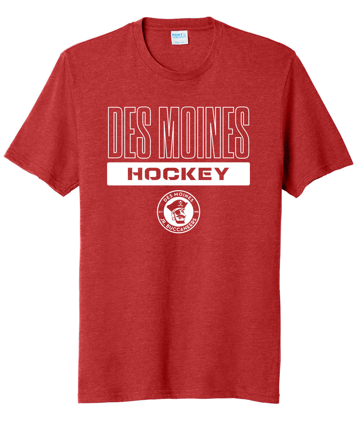 Des Moines Jr. Bucs Soft Tee