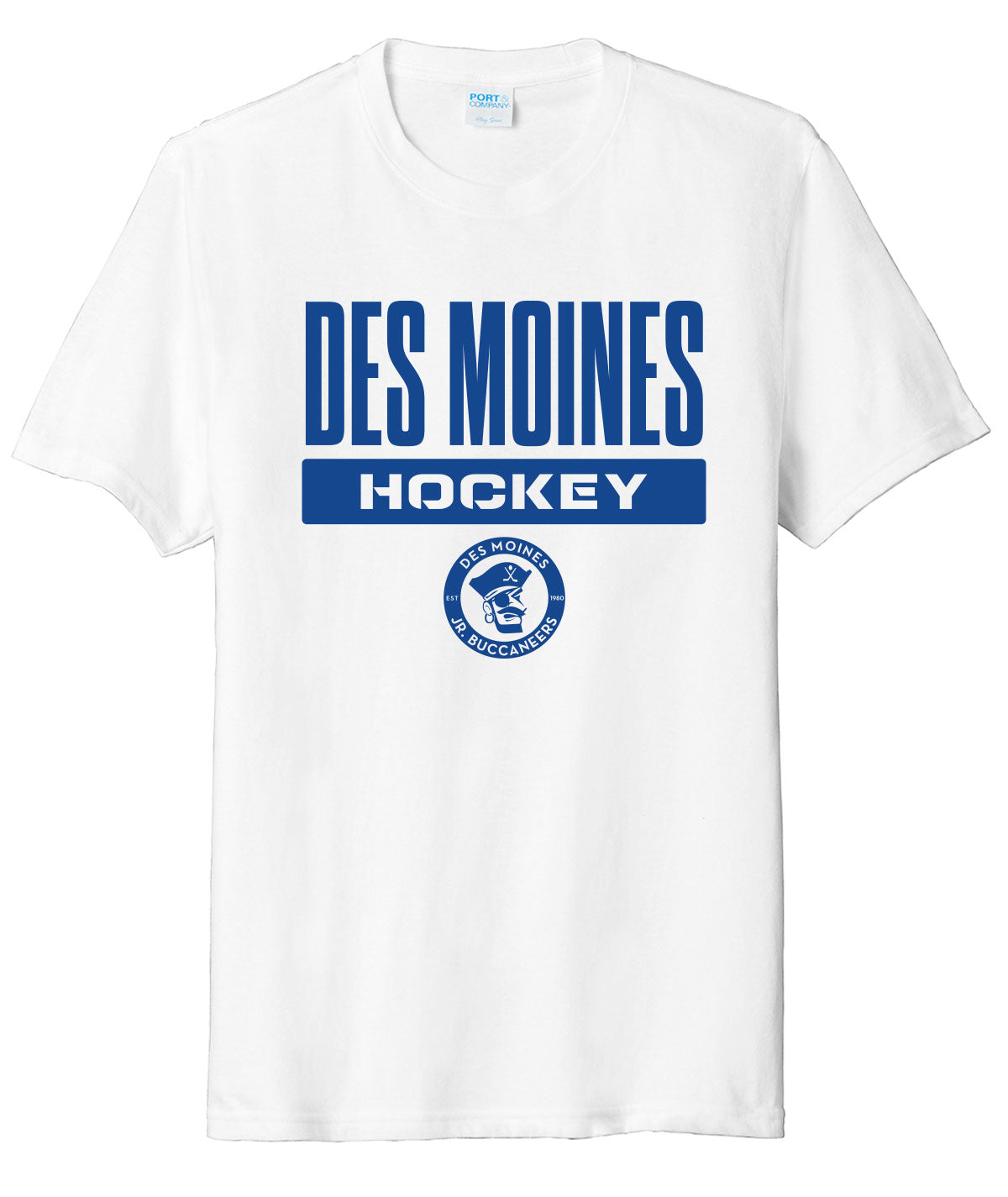 Des Moines Jr. Bucs Soft Tee