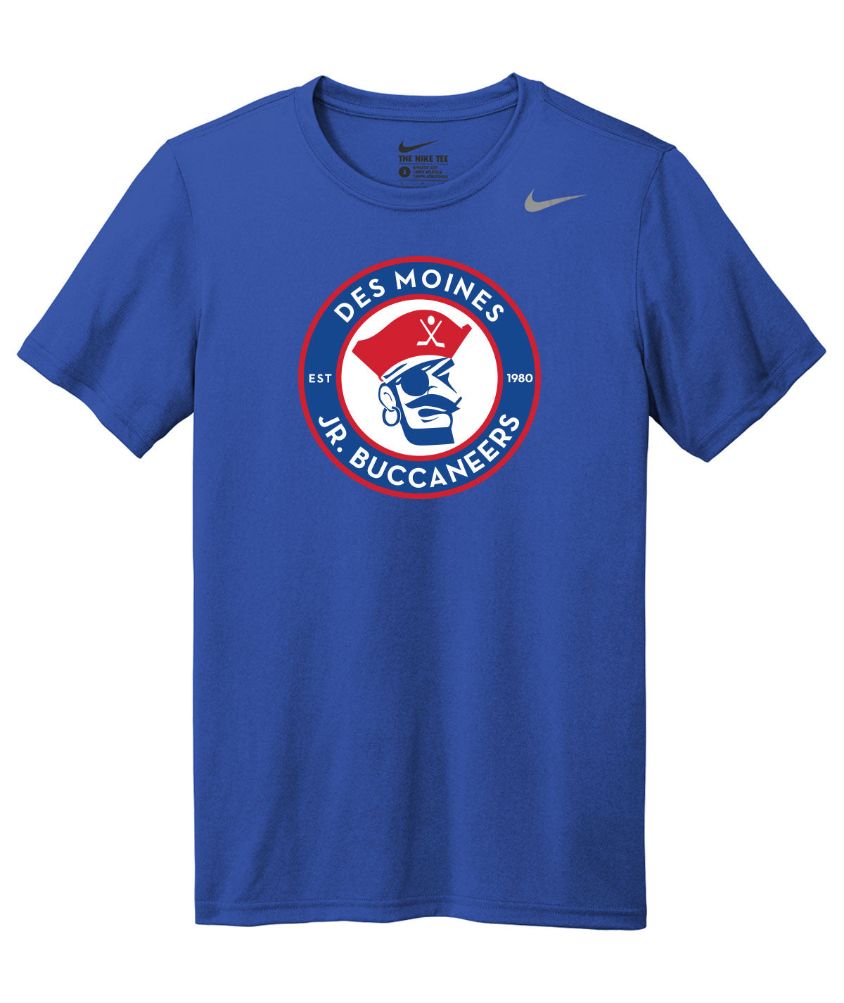 Des Moines Jr. Bucs Nike Legend Tee