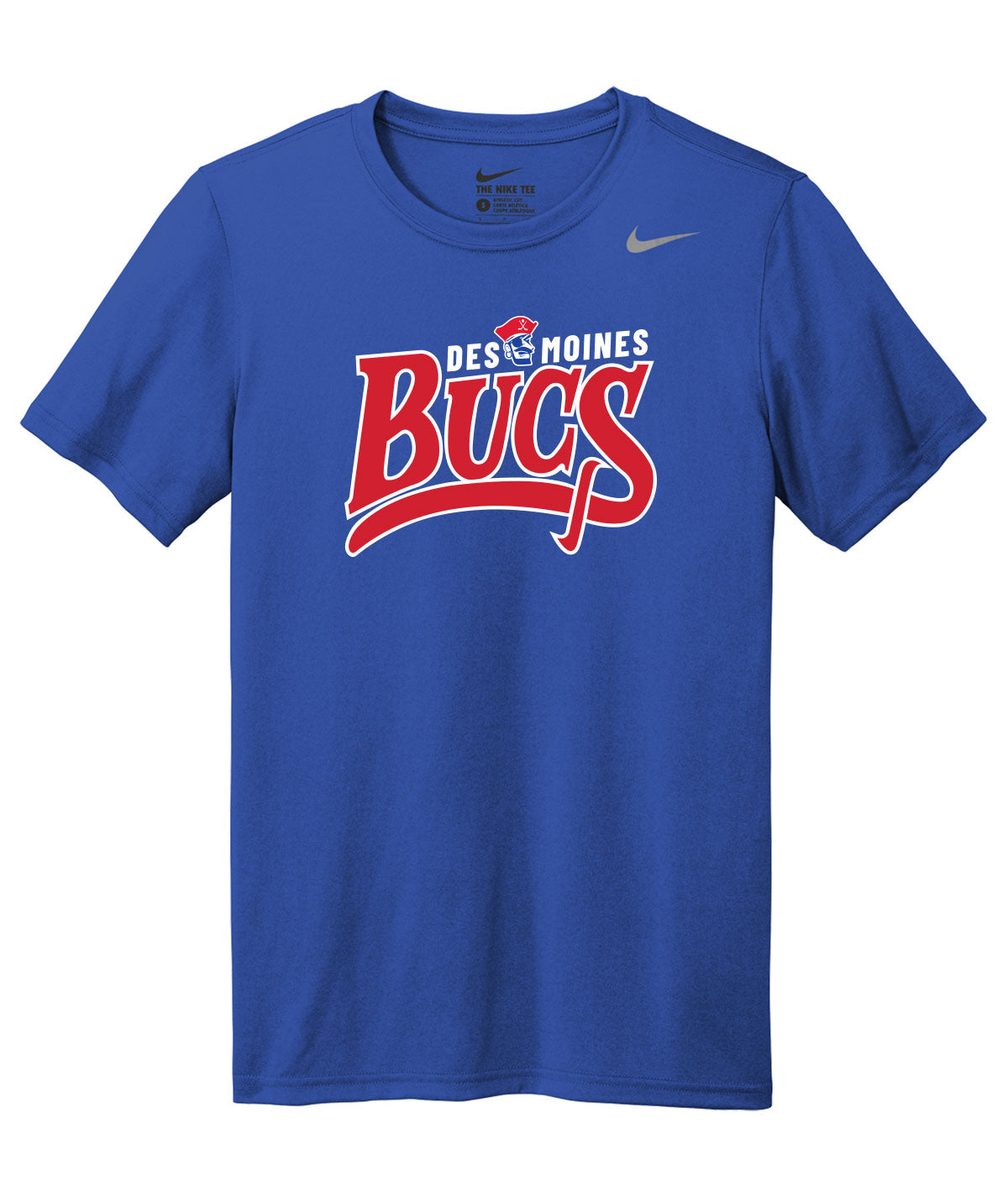 Des Moines Jr. Bucs Nike Legend Tee