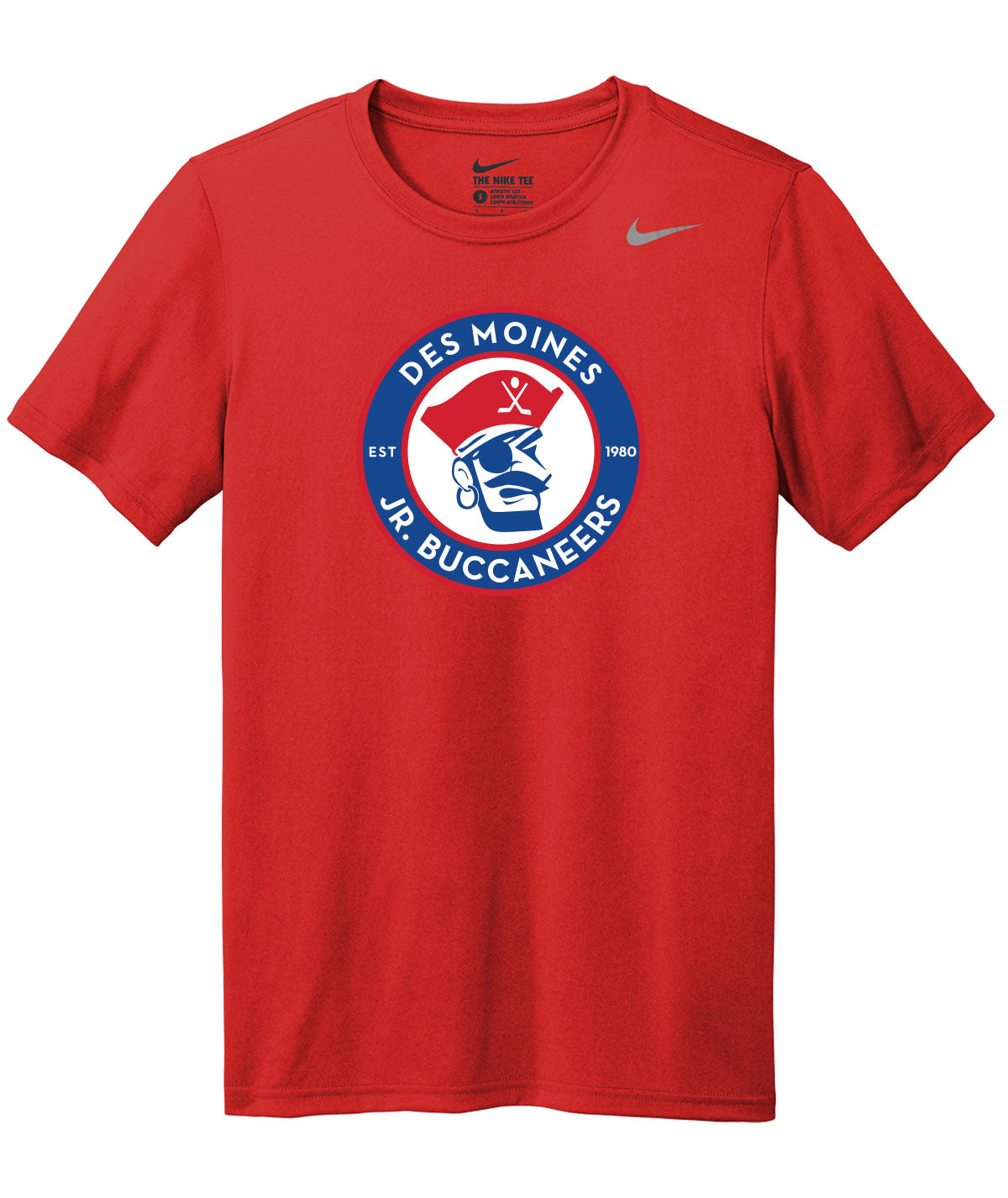 Des Moines Jr. Bucs Nike Legend Tee