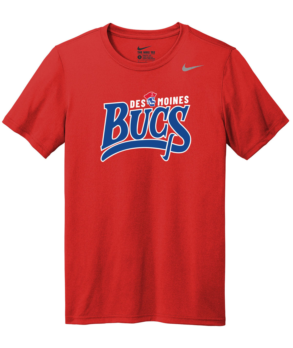Des Moines Jr. Bucs Nike Legend Tee