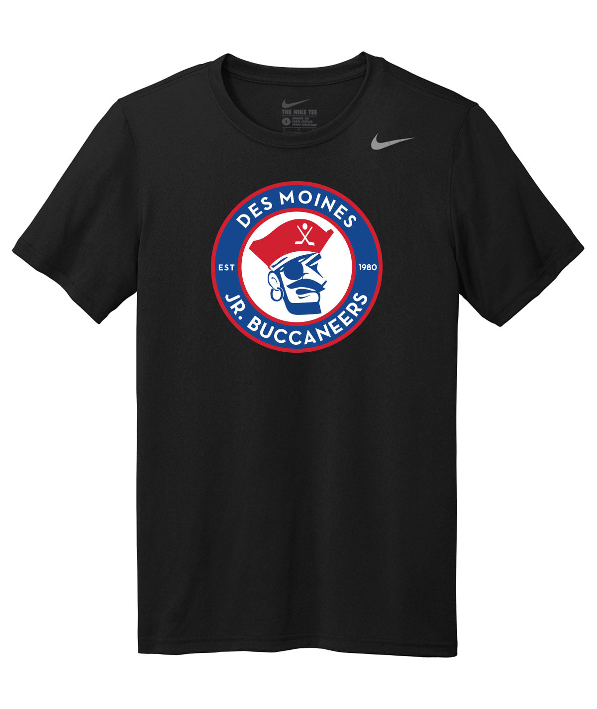 Des Moines Jr. Bucs Nike Legend Tee