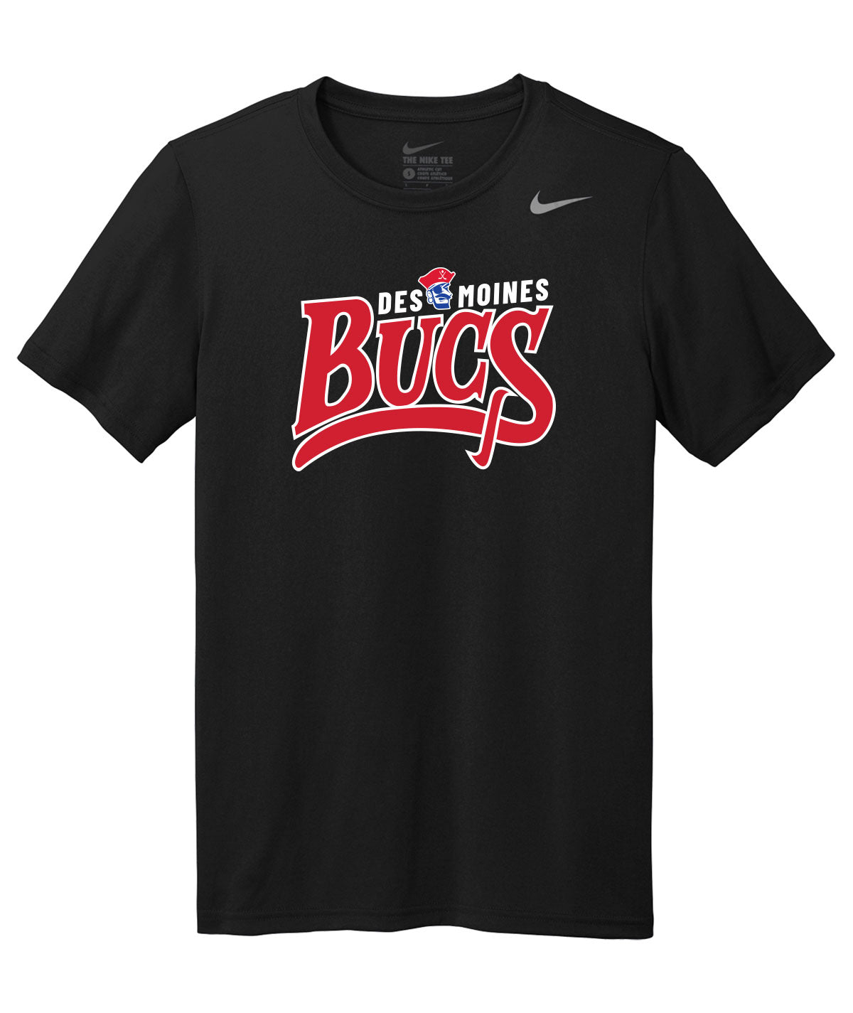 Des Moines Jr. Bucs Nike Legend Tee