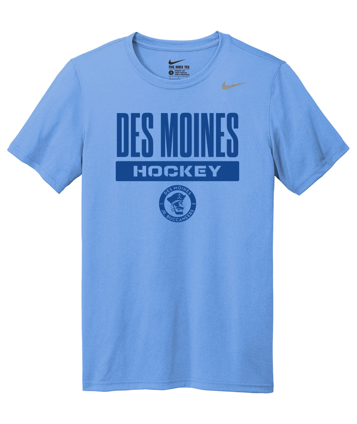 Des Moines Jr. Bucs Nike Legend Tee
