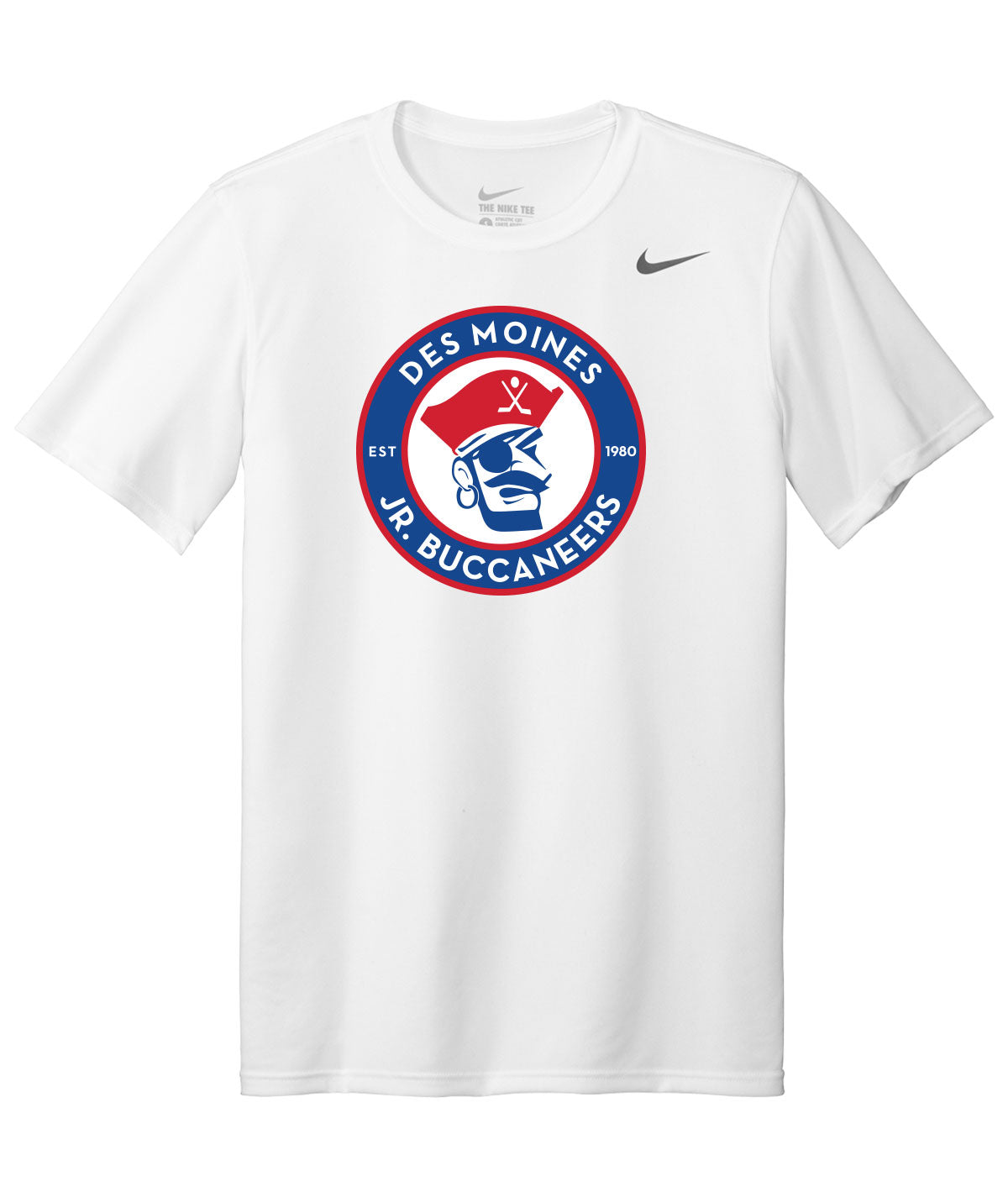Des Moines Jr. Bucs Nike Legend Tee