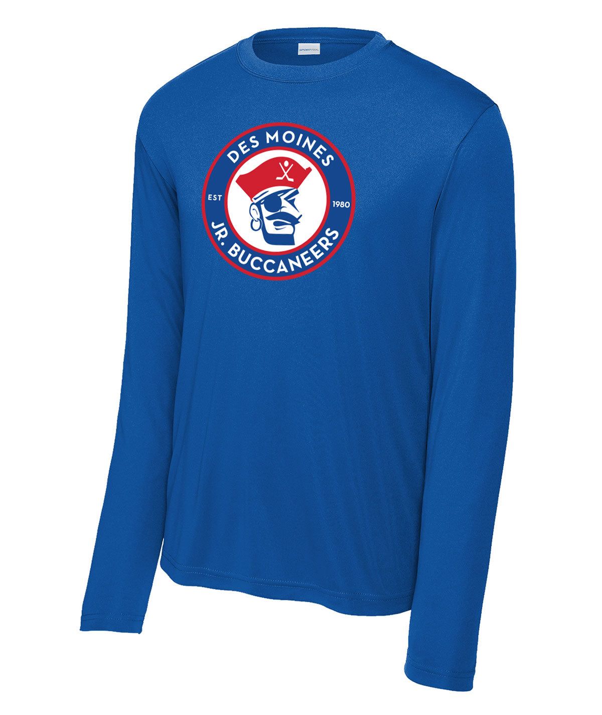 Des Moines Jr. Bucs Long-Sleeve Performance Tee