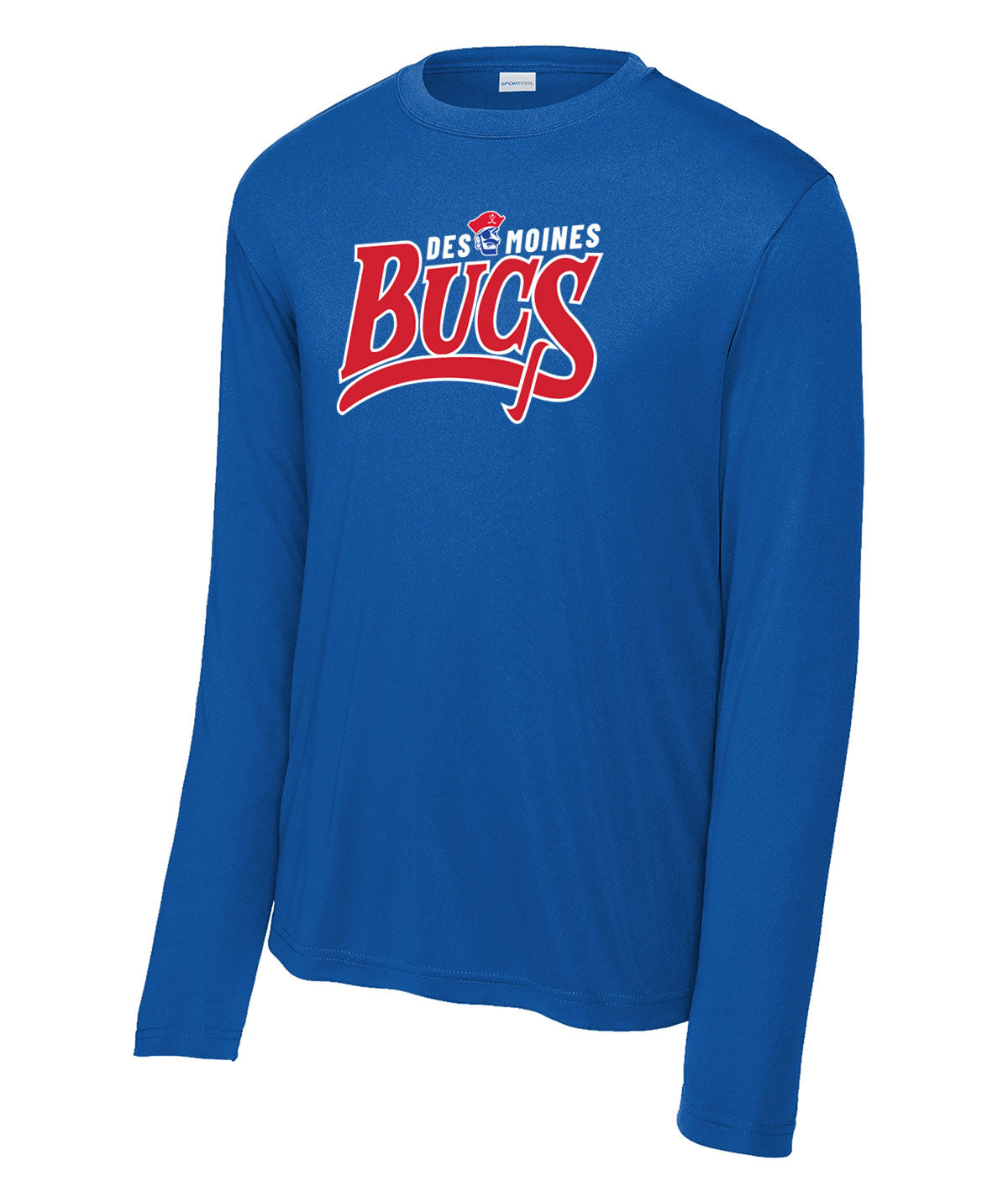 Des Moines Jr. Bucs Long-Sleeve Performance Tee