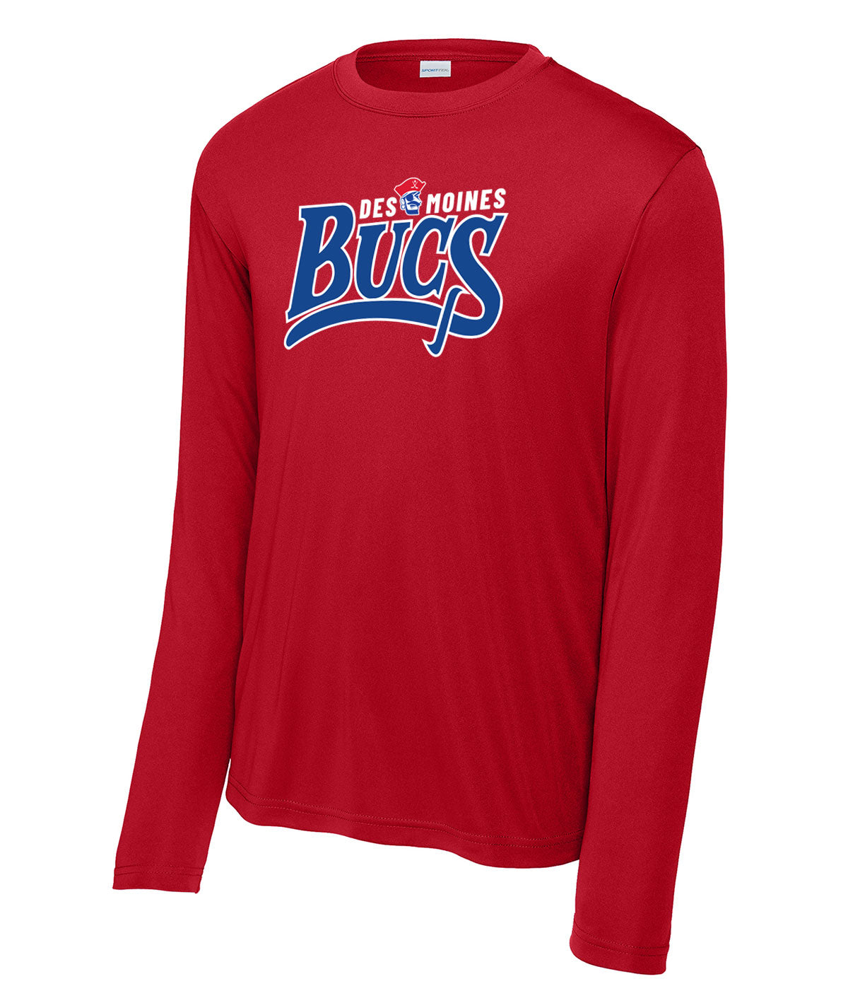 Des Moines Jr. Bucs Long-Sleeve Performance Tee