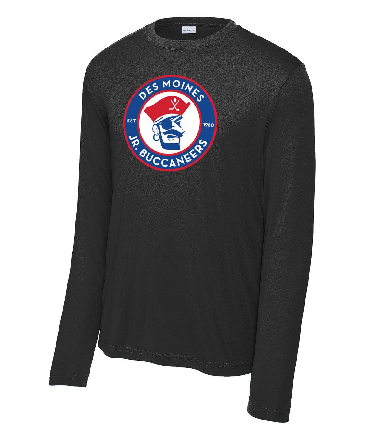 Des Moines Jr. Bucs Long-Sleeve Performance Tee