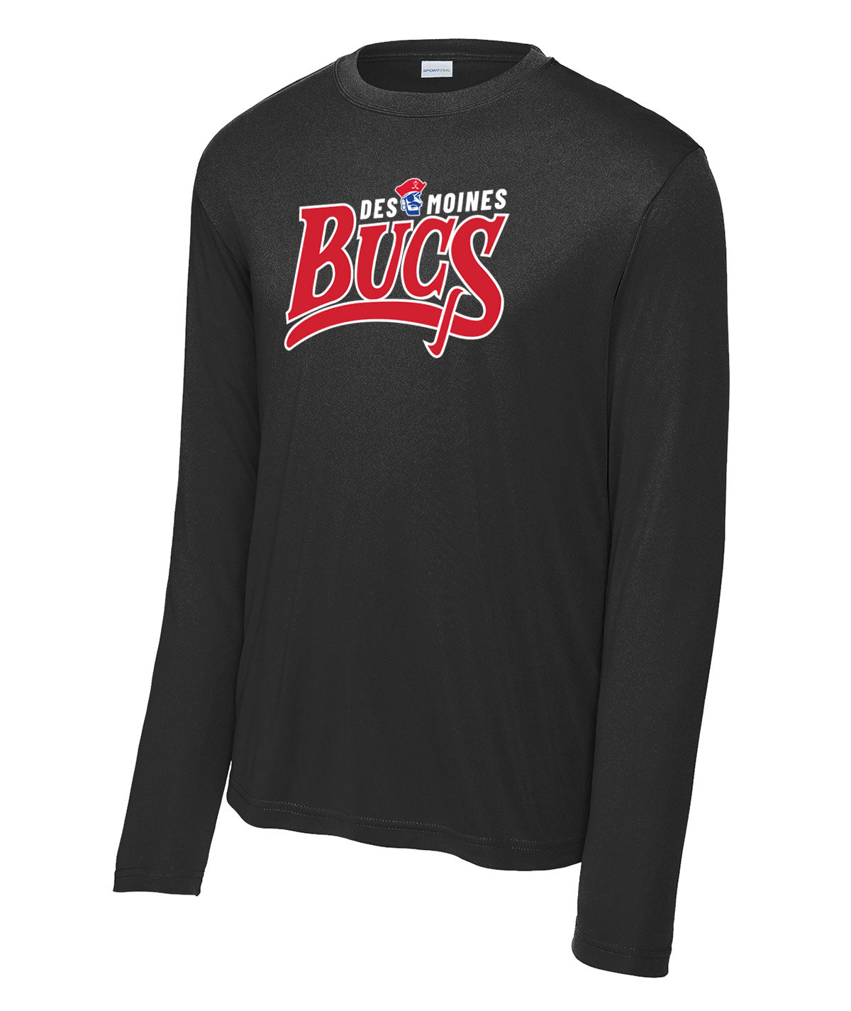 Des Moines Jr. Bucs Long-Sleeve Performance Tee