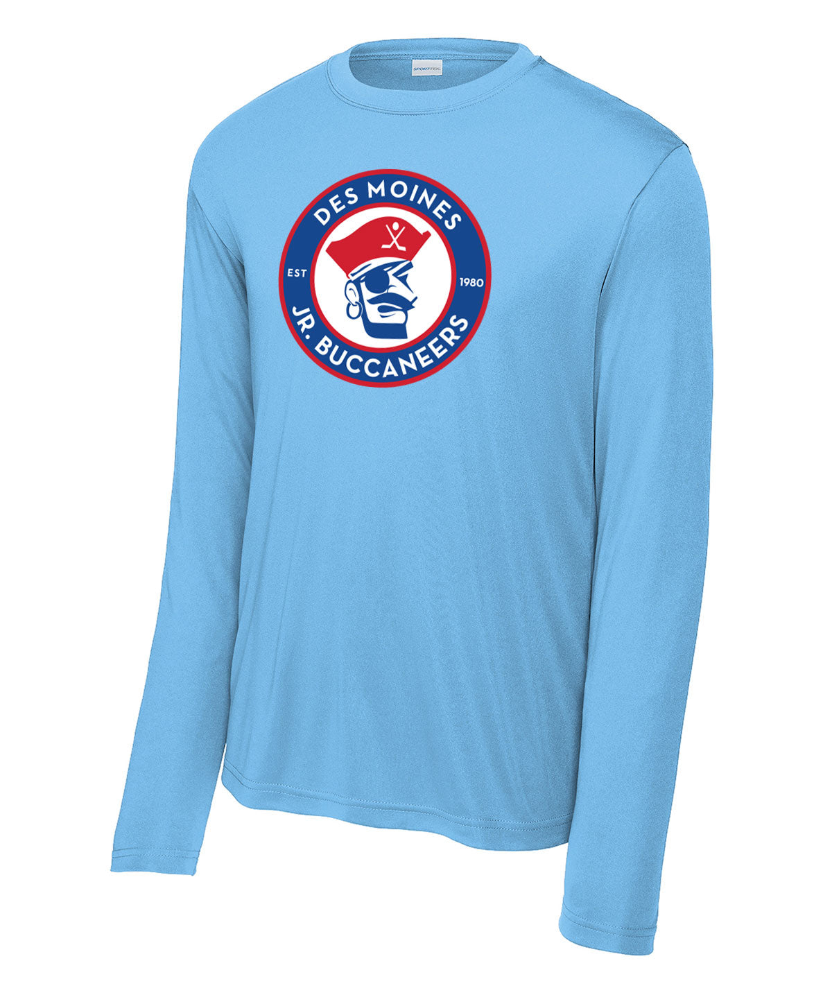 Des Moines Jr. Bucs Long-Sleeve Performance Tee