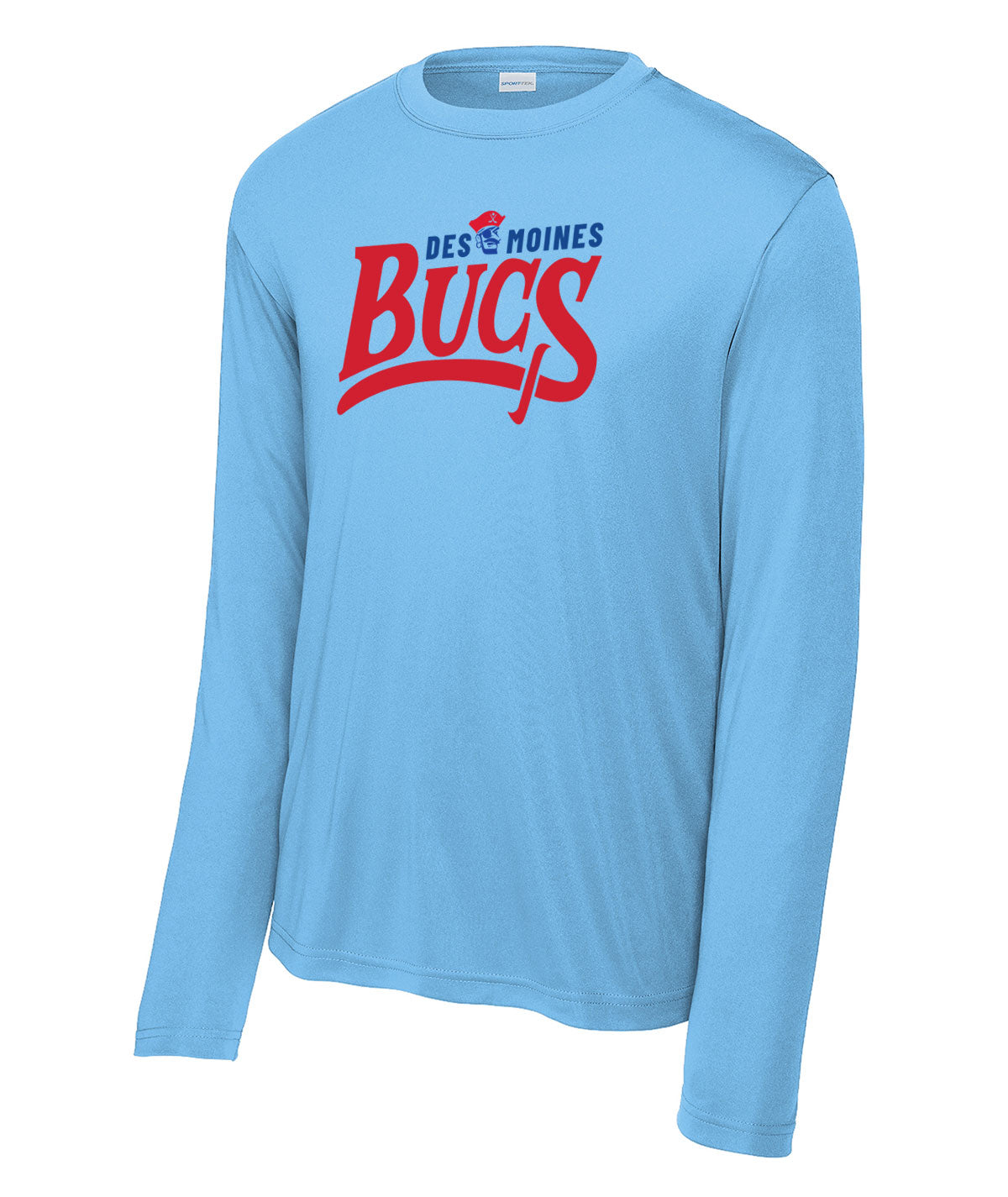 Des Moines Jr. Bucs Long-Sleeve Performance Tee