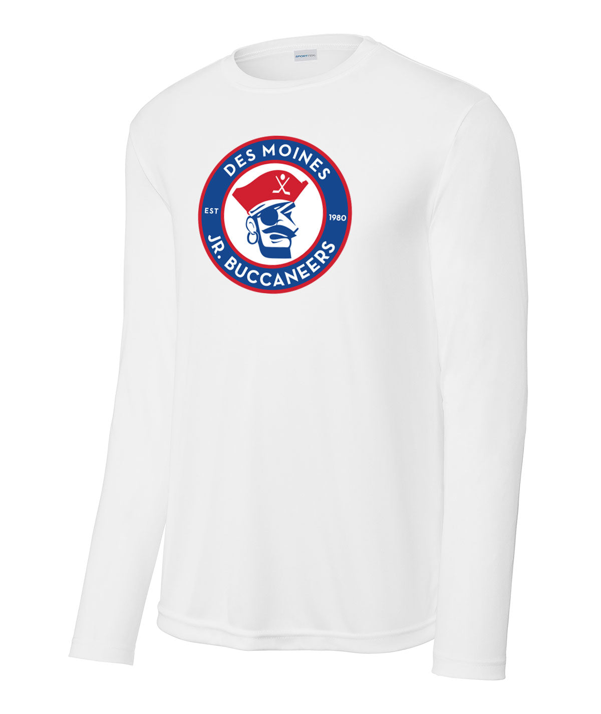 Des Moines Jr. Bucs Long-Sleeve Performance Tee
