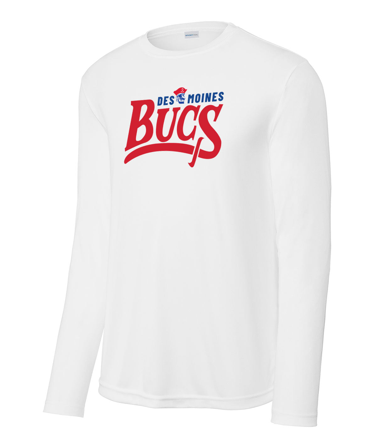 Des Moines Jr. Bucs Long-Sleeve Performance Tee