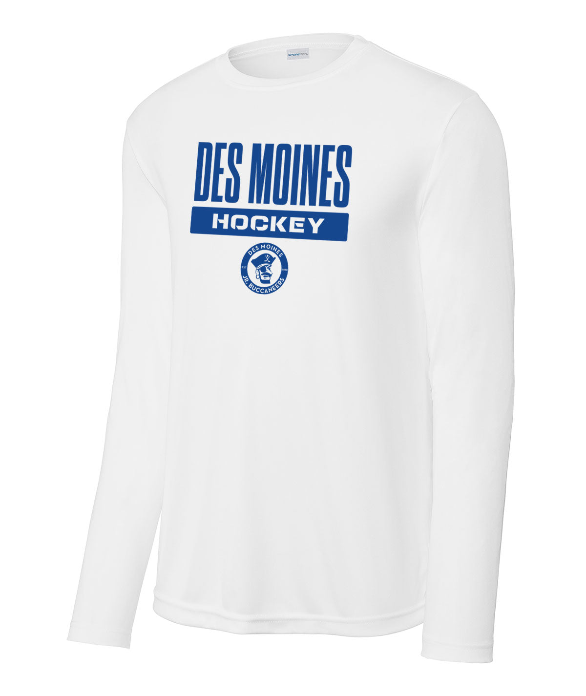 Des Moines Jr. Bucs Long-Sleeve Performance Tee