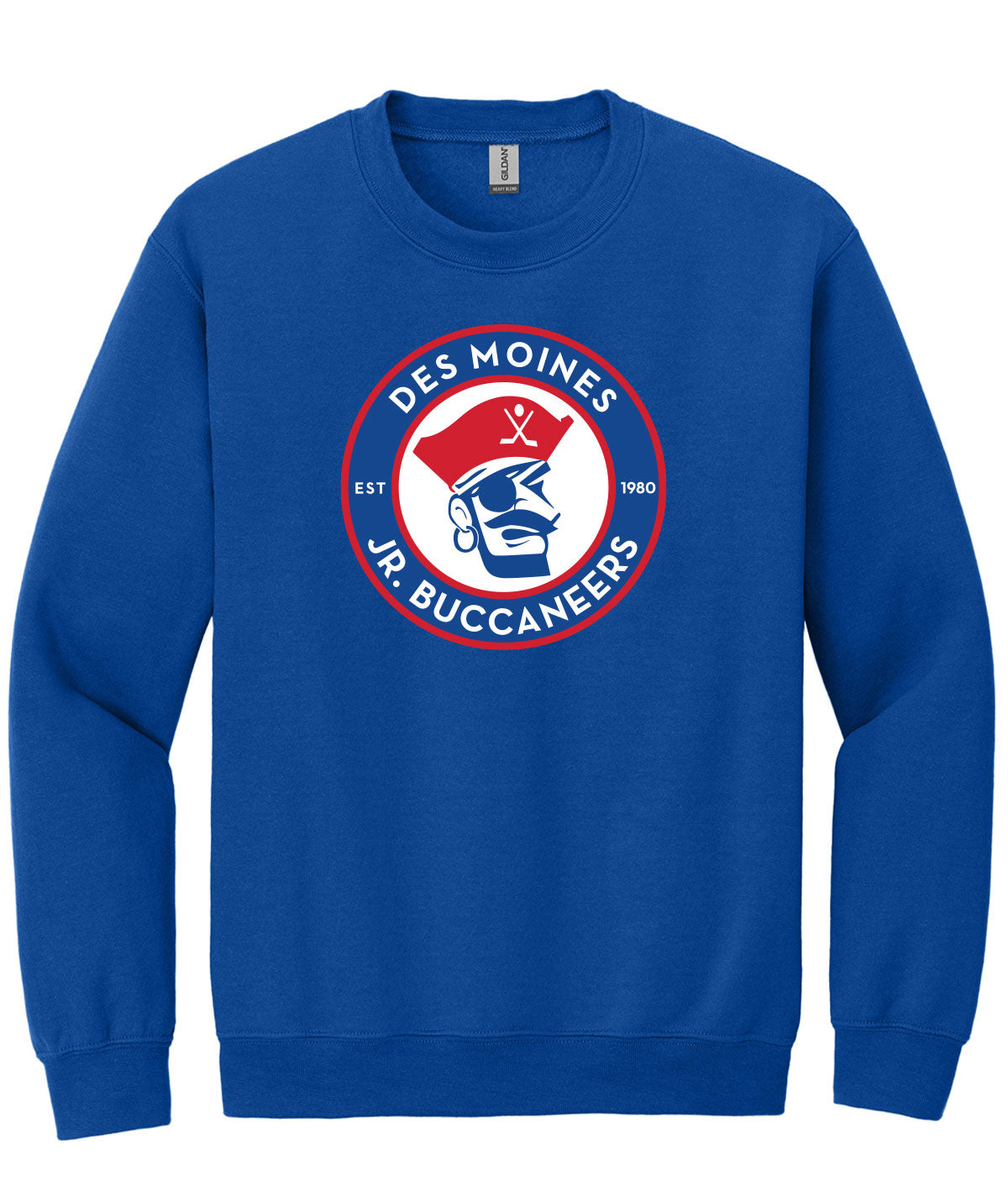 Des Moines Jr. Bucs Crewneck Sweatshirt