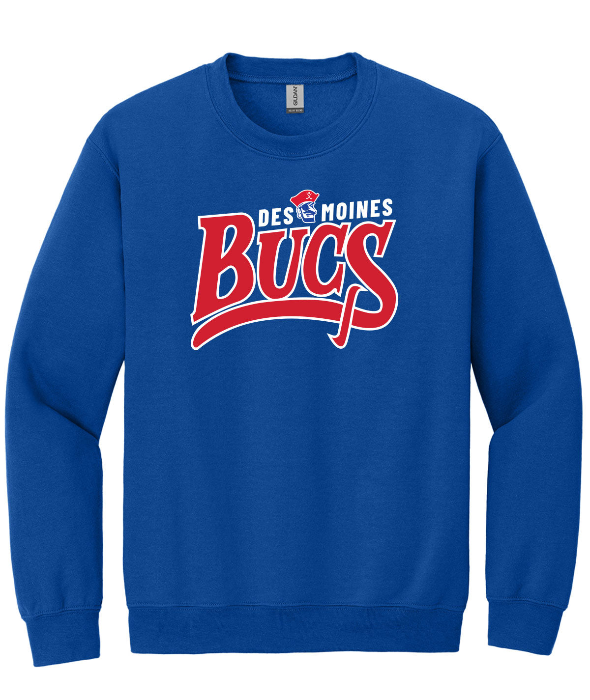 Des Moines Jr. Bucs Crewneck Sweatshirt