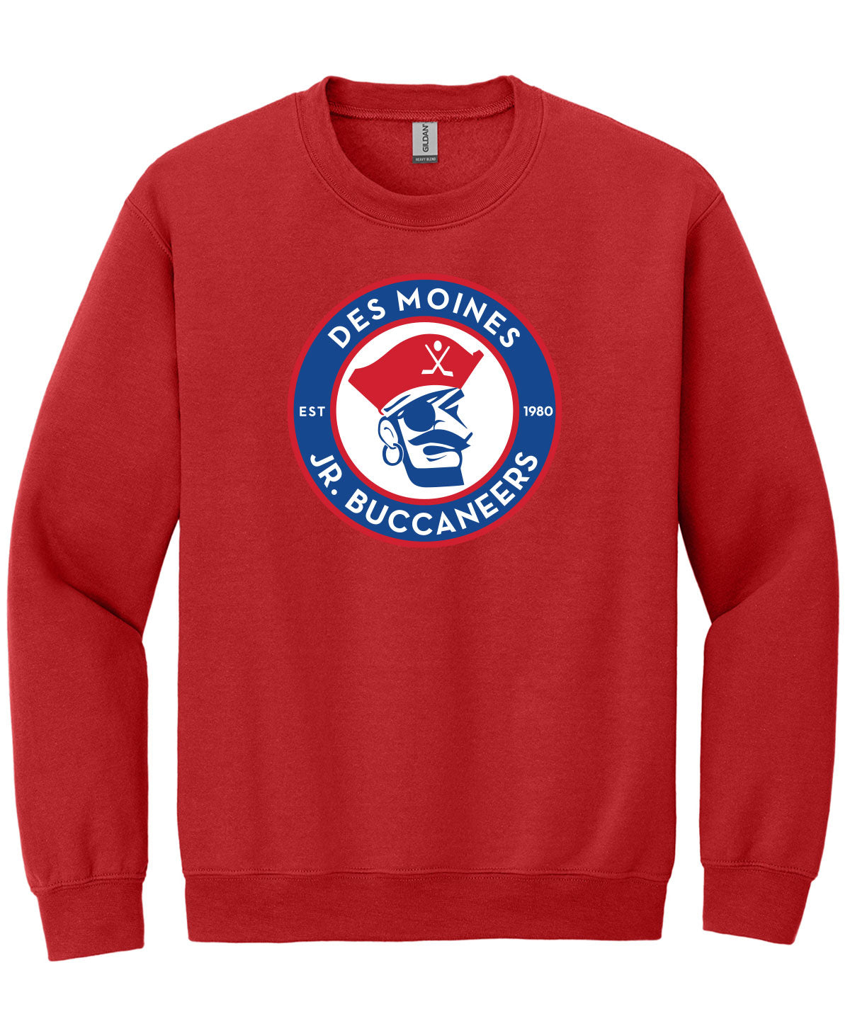 Des Moines Jr. Bucs Crewneck Sweatshirt