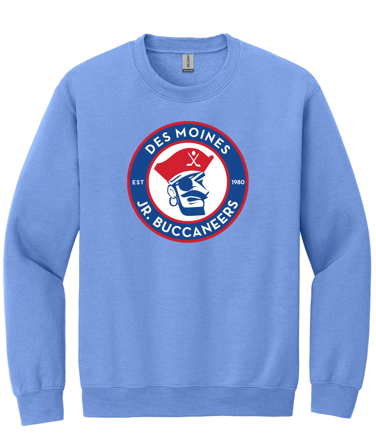 Des Moines Jr. Bucs Crewneck Sweatshirt