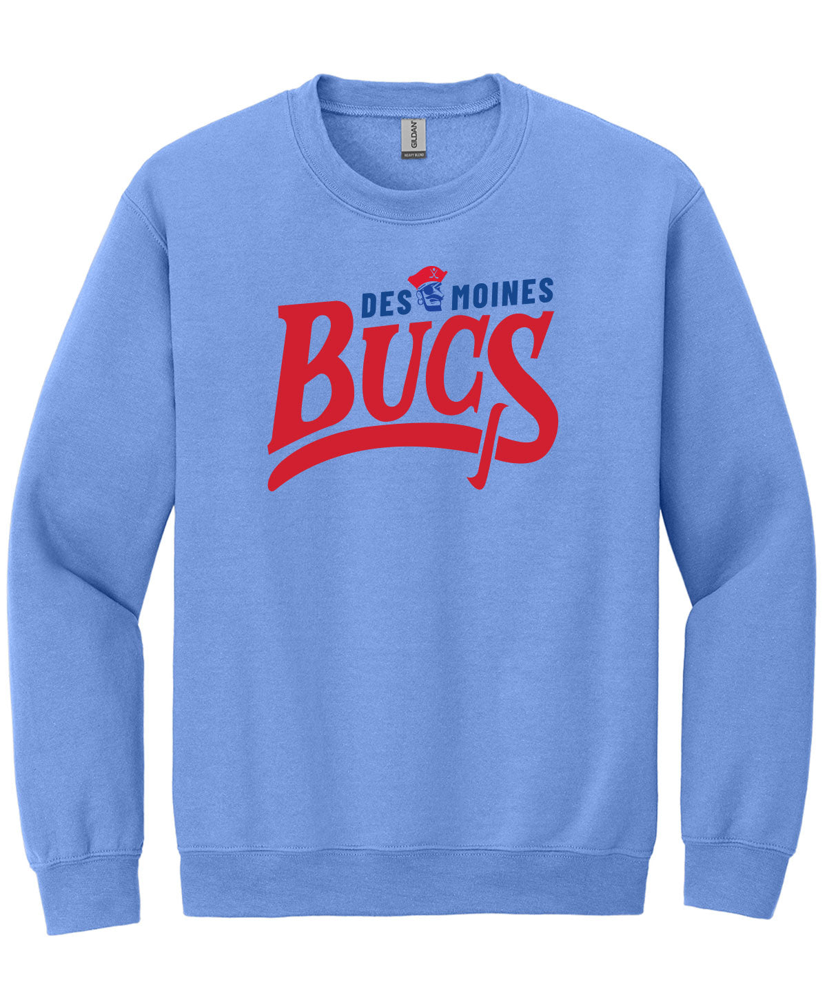 Des Moines Jr. Bucs Crewneck Sweatshirt