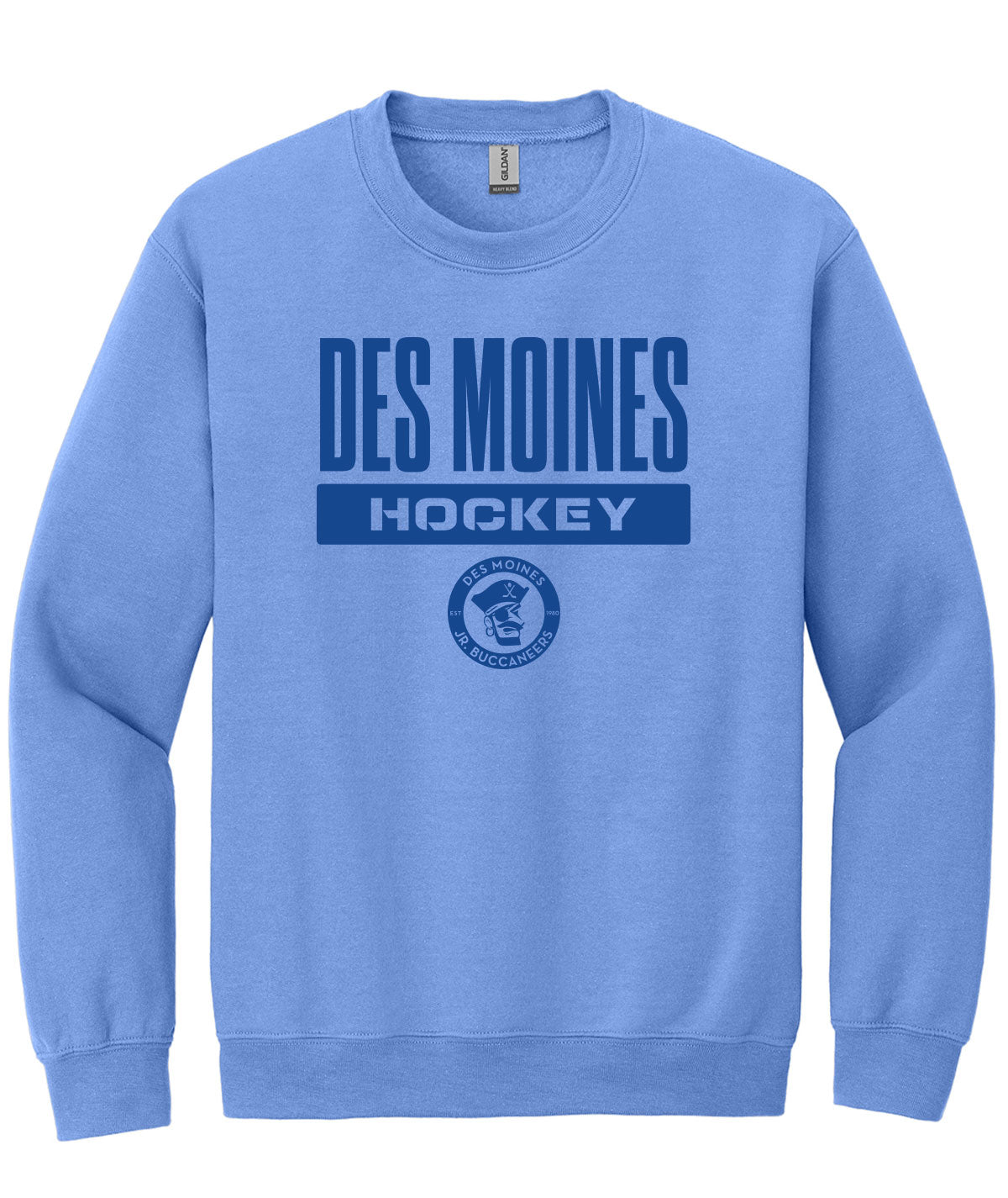 Des Moines Jr. Bucs Crewneck Sweatshirt