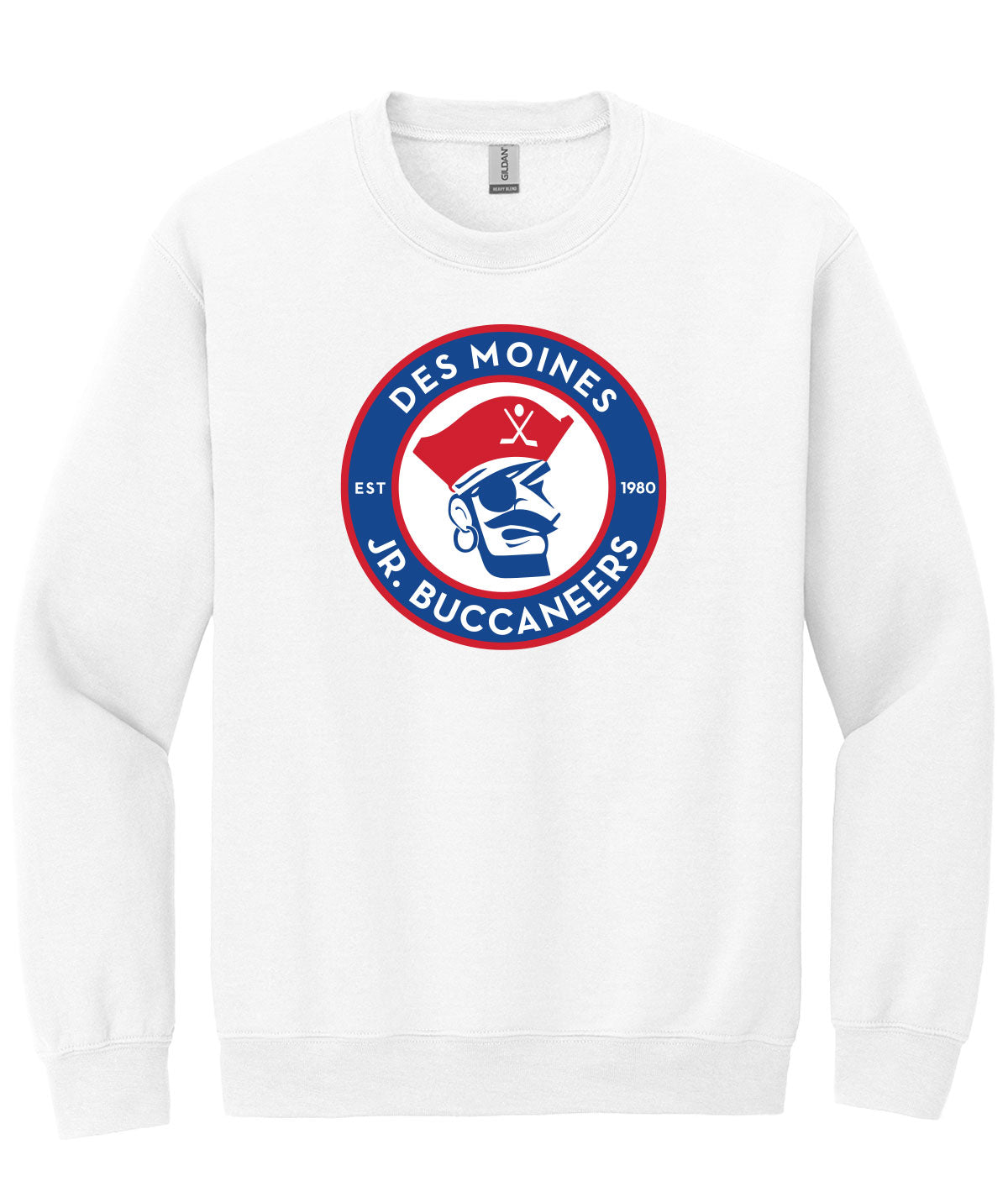 Des Moines Jr. Bucs Crewneck Sweatshirt