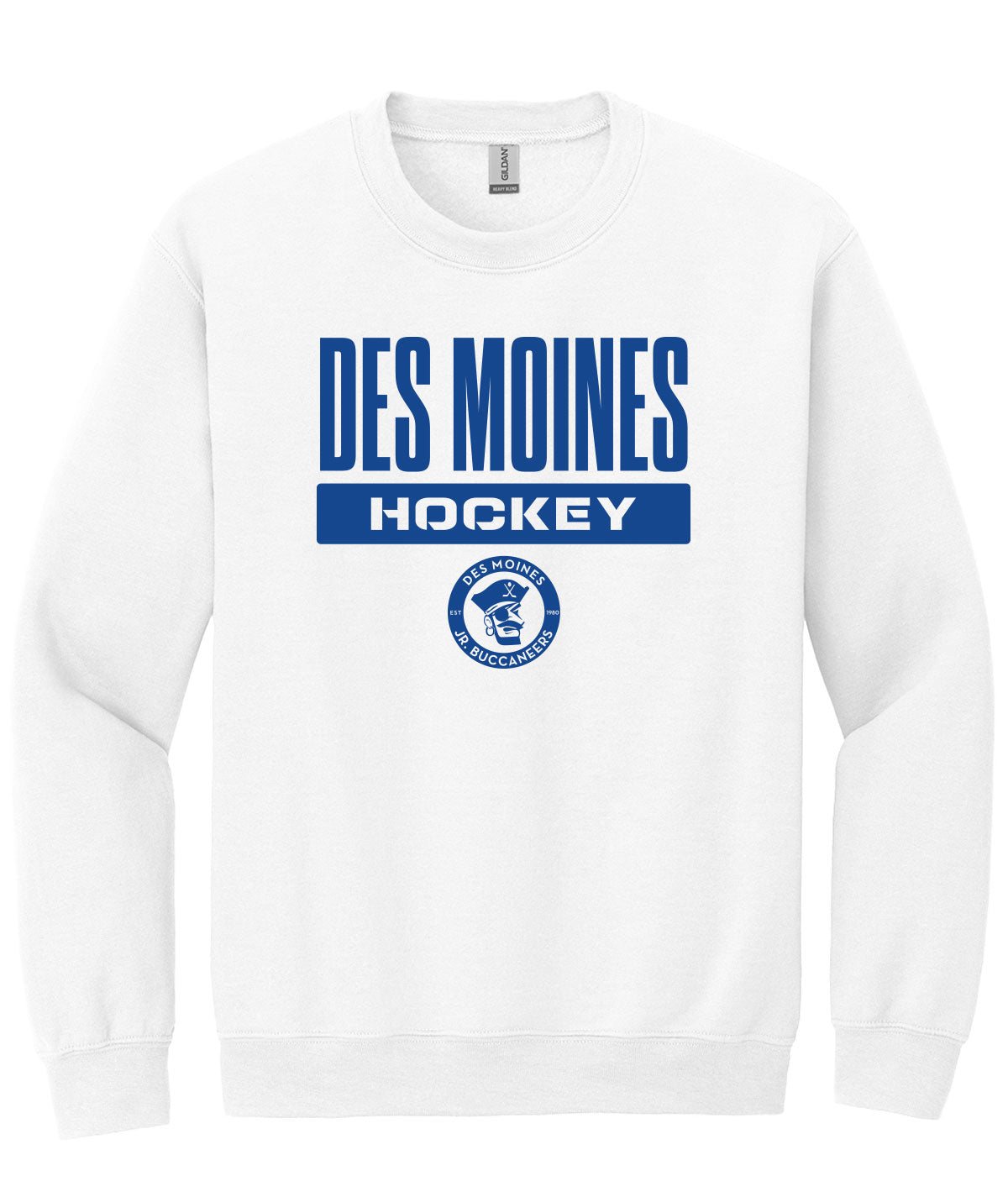 Des Moines Jr. Bucs Crewneck Sweatshirt