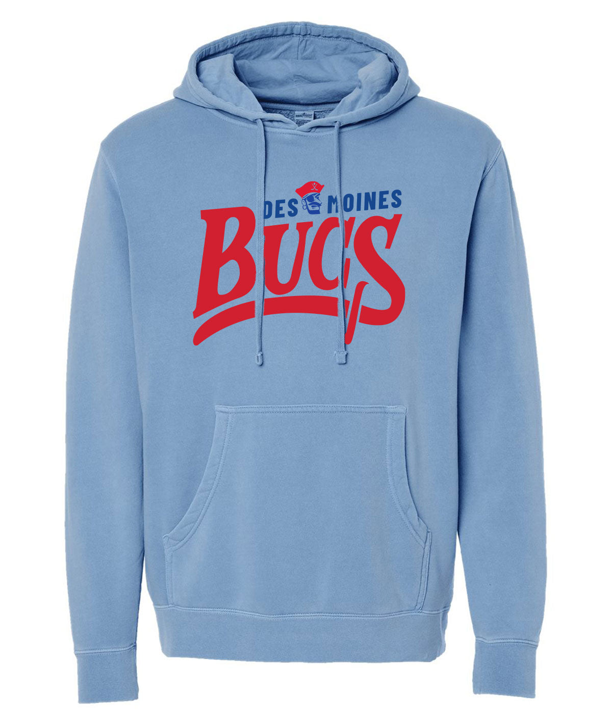 Des Moines Jr. Bucs Slouch Hoodie