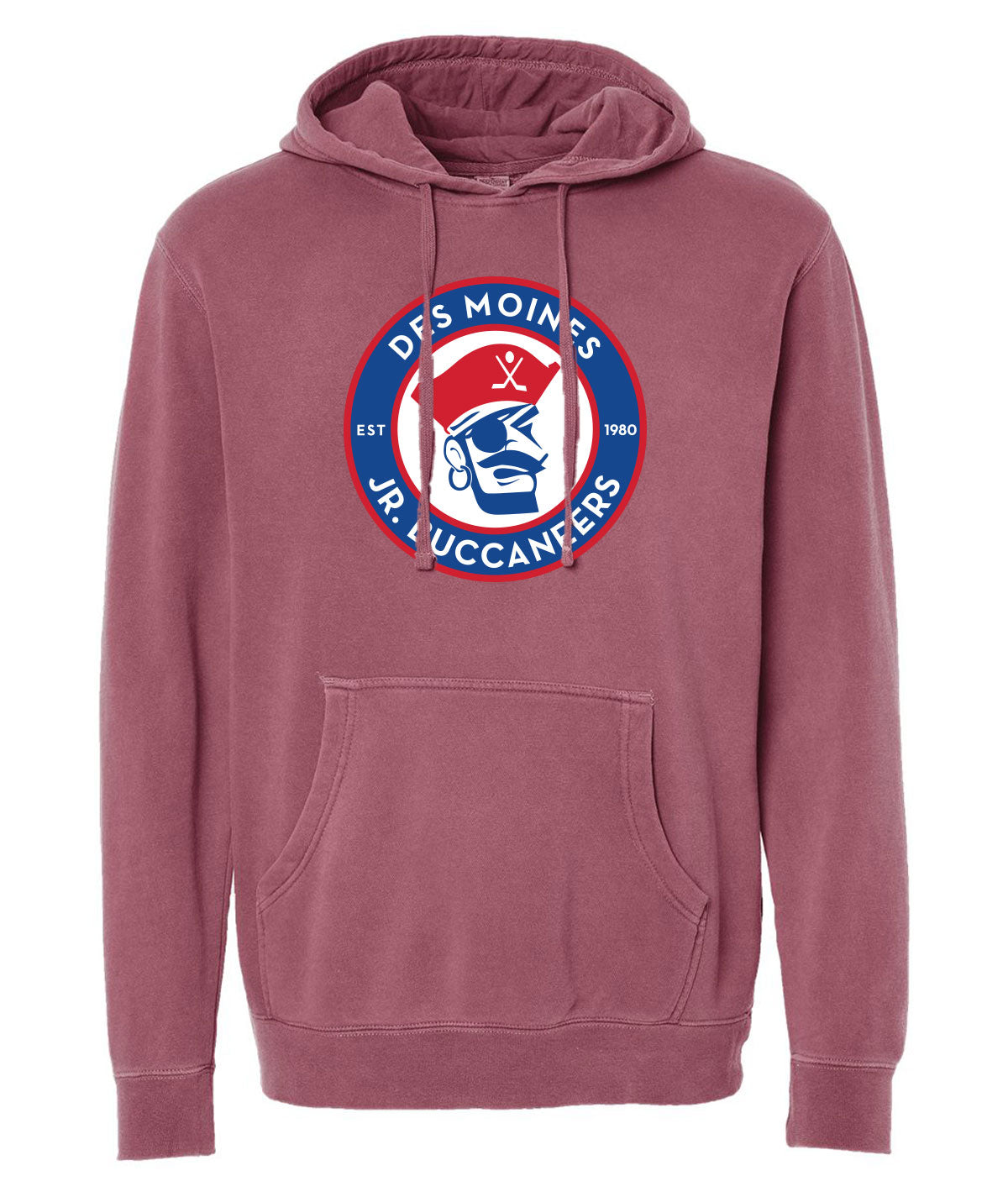 Des Moines Jr. Bucs Slouch Hoodie