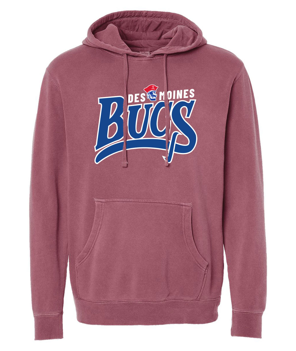 Des Moines Jr. Bucs Slouch Hoodie