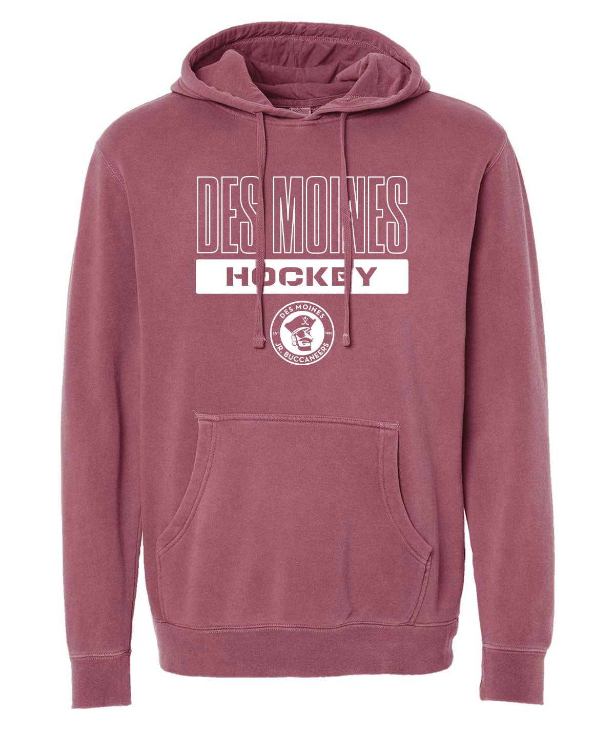 Des Moines Jr. Bucs Slouch Hoodie