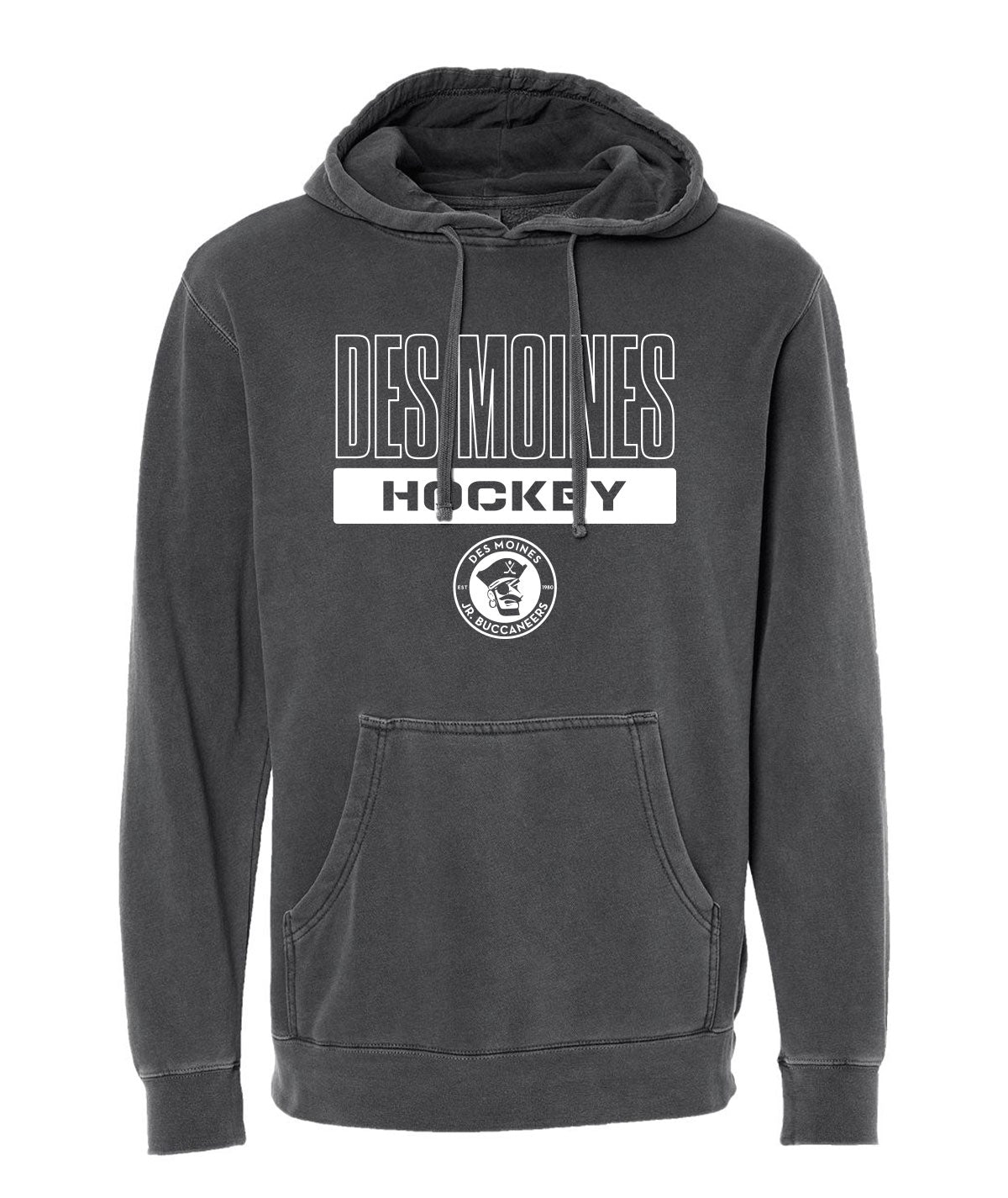 Des Moines Jr. Bucs Slouch Hoodie