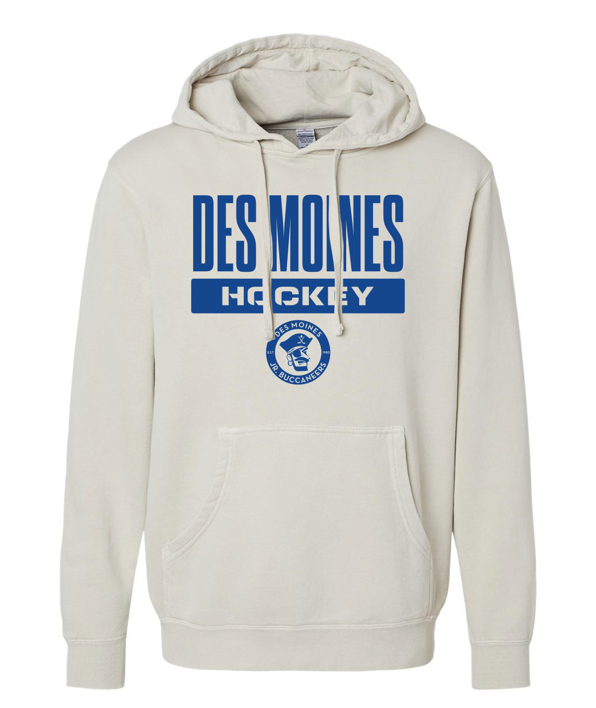 Des Moines Jr. Bucs Slouch Hoodie