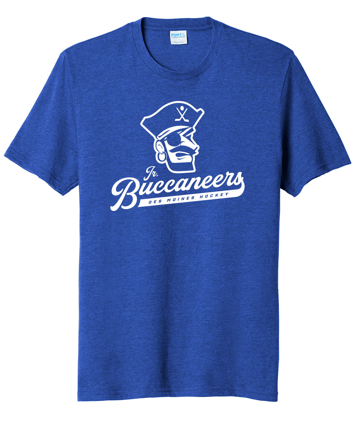 Des Moines Jr. Buccaneers Script Soft Tee
