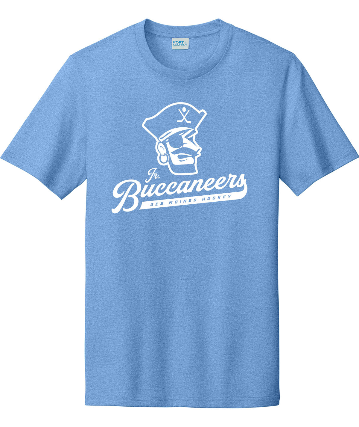 Des Moines Jr. Buccaneers Script Soft Tee