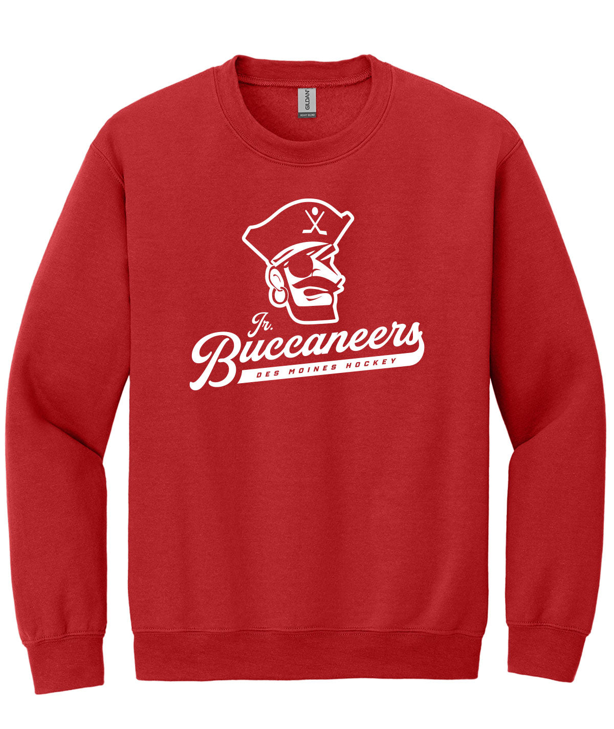 Des Moines Jr. Buccaneers Script Crewneck Sweatshirt