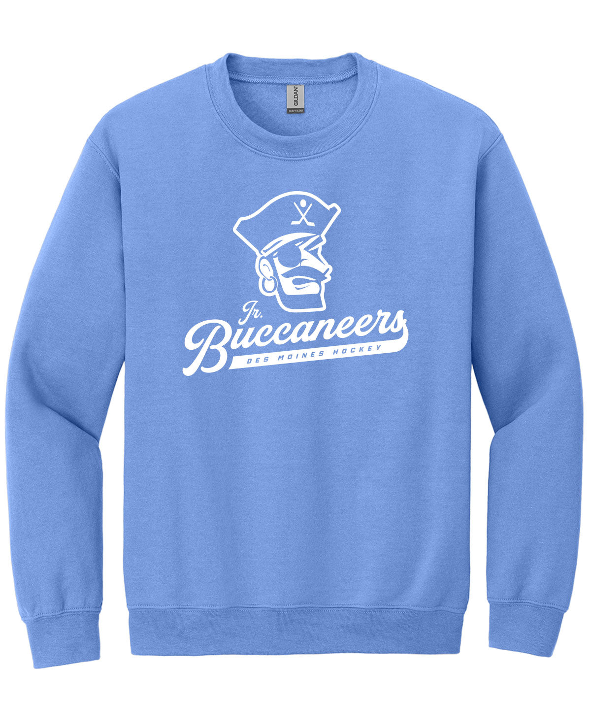 Des Moines Jr. Buccaneers Script Crewneck Sweatshirt