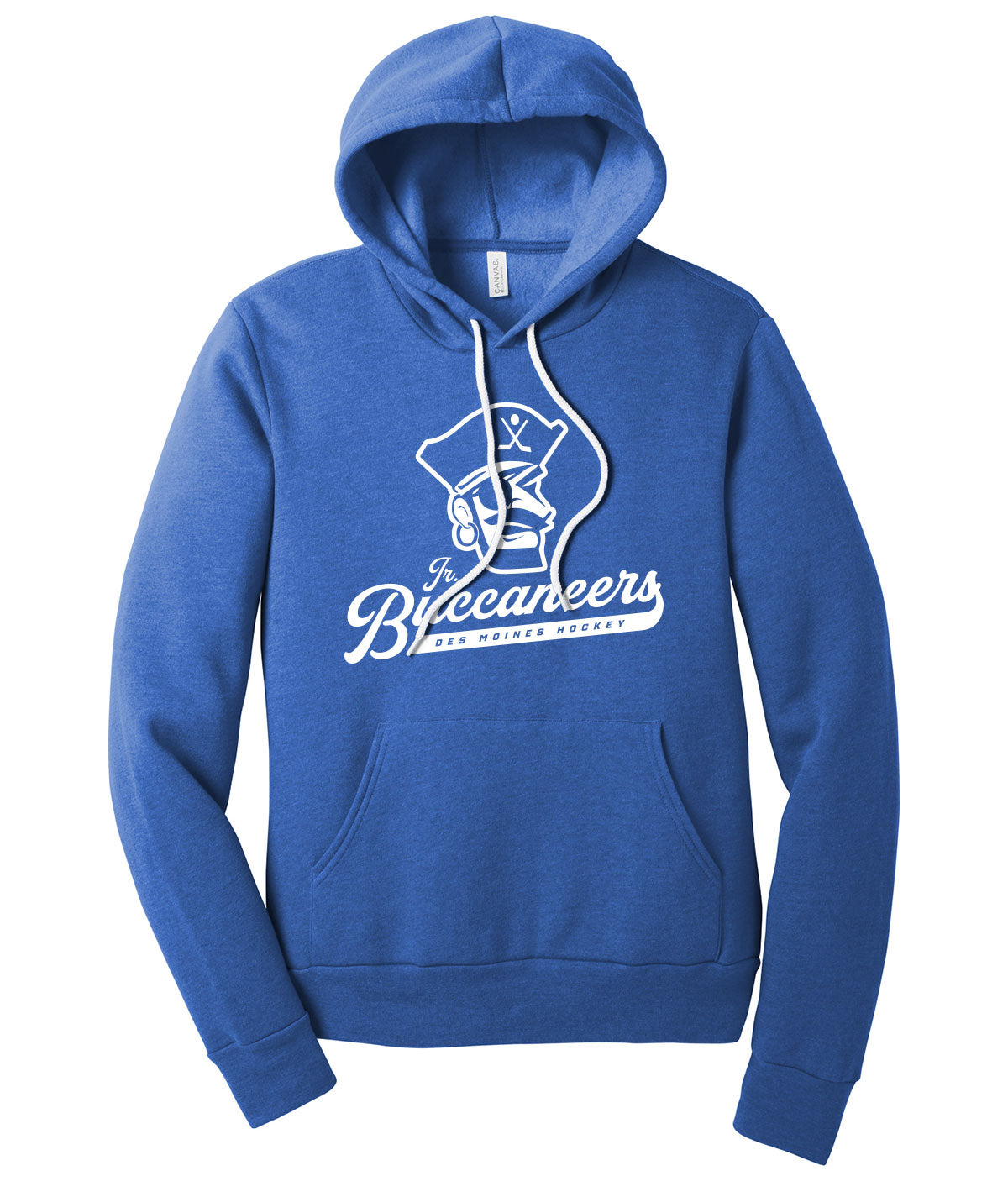 Des Moines Jr. Buccaneers Script Premium Softstyle Hoodie