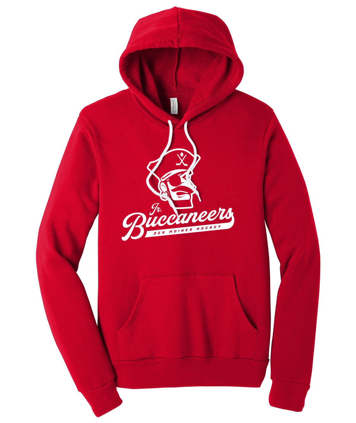 Des Moines Jr. Buccaneers Script Premium Softstyle Hoodie