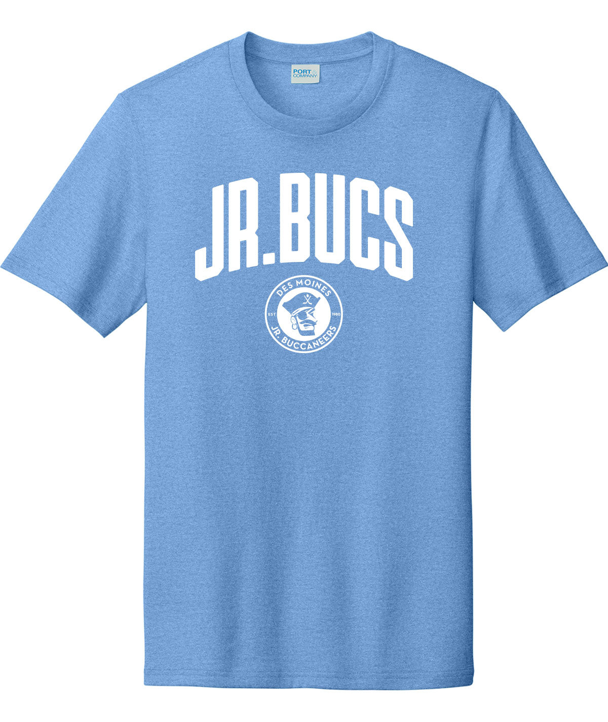 Des Moines Jr. Bucs Arch Soft Tee