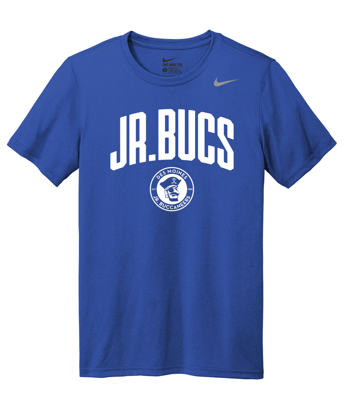 Des Moines Jr. Bucs Arch Nike Legend Tee