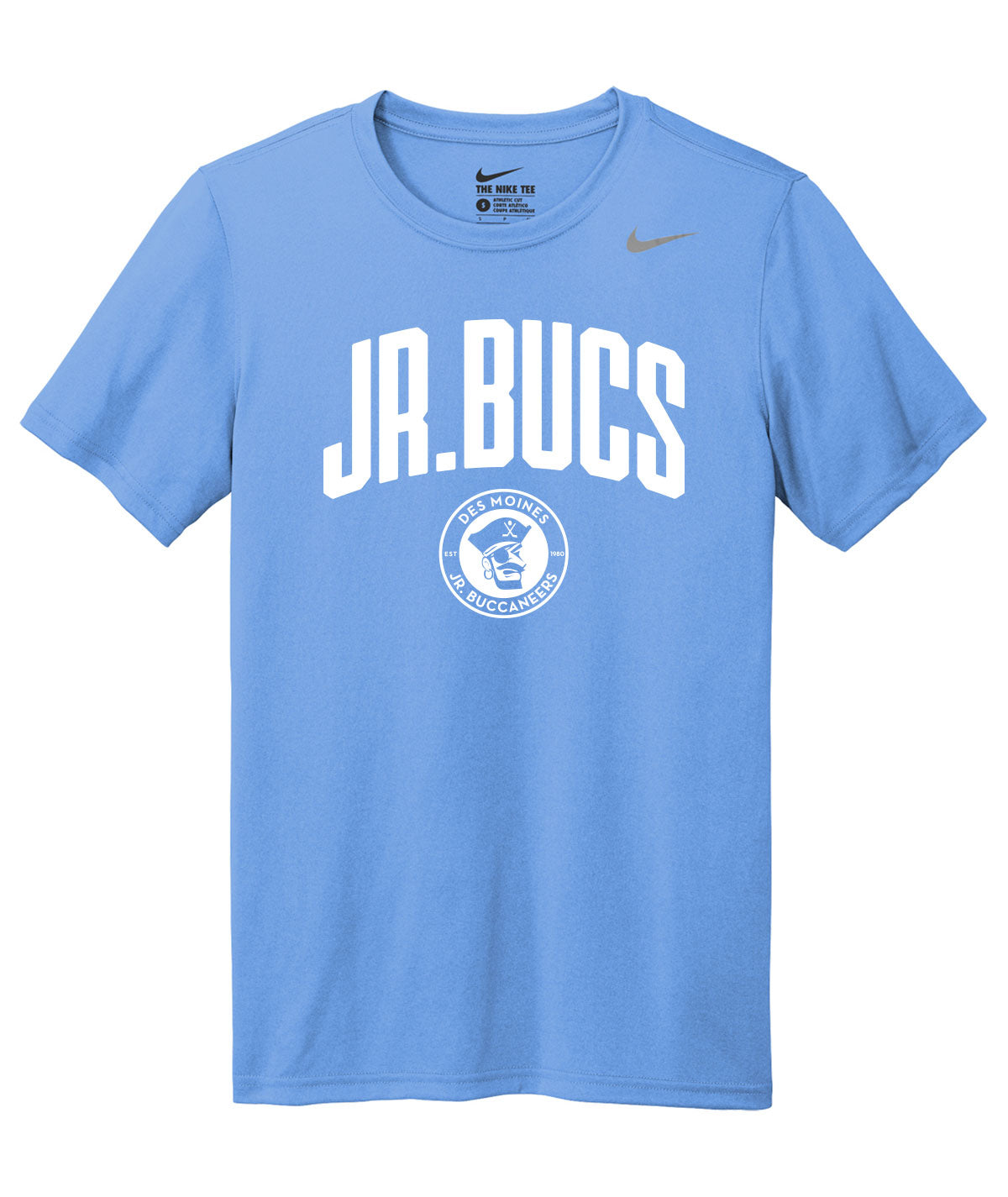 Des Moines Jr. Bucs Arch Nike Legend Tee