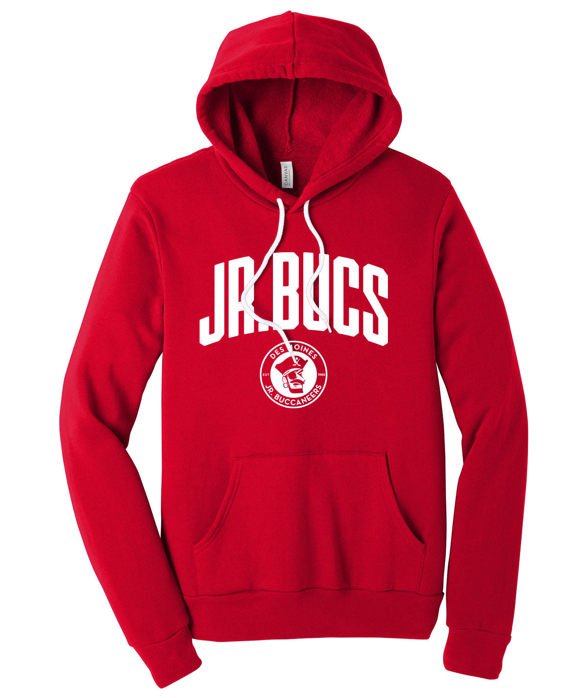 Des Moines Jr. Bucs Arch Premium Softstyle Hoodie