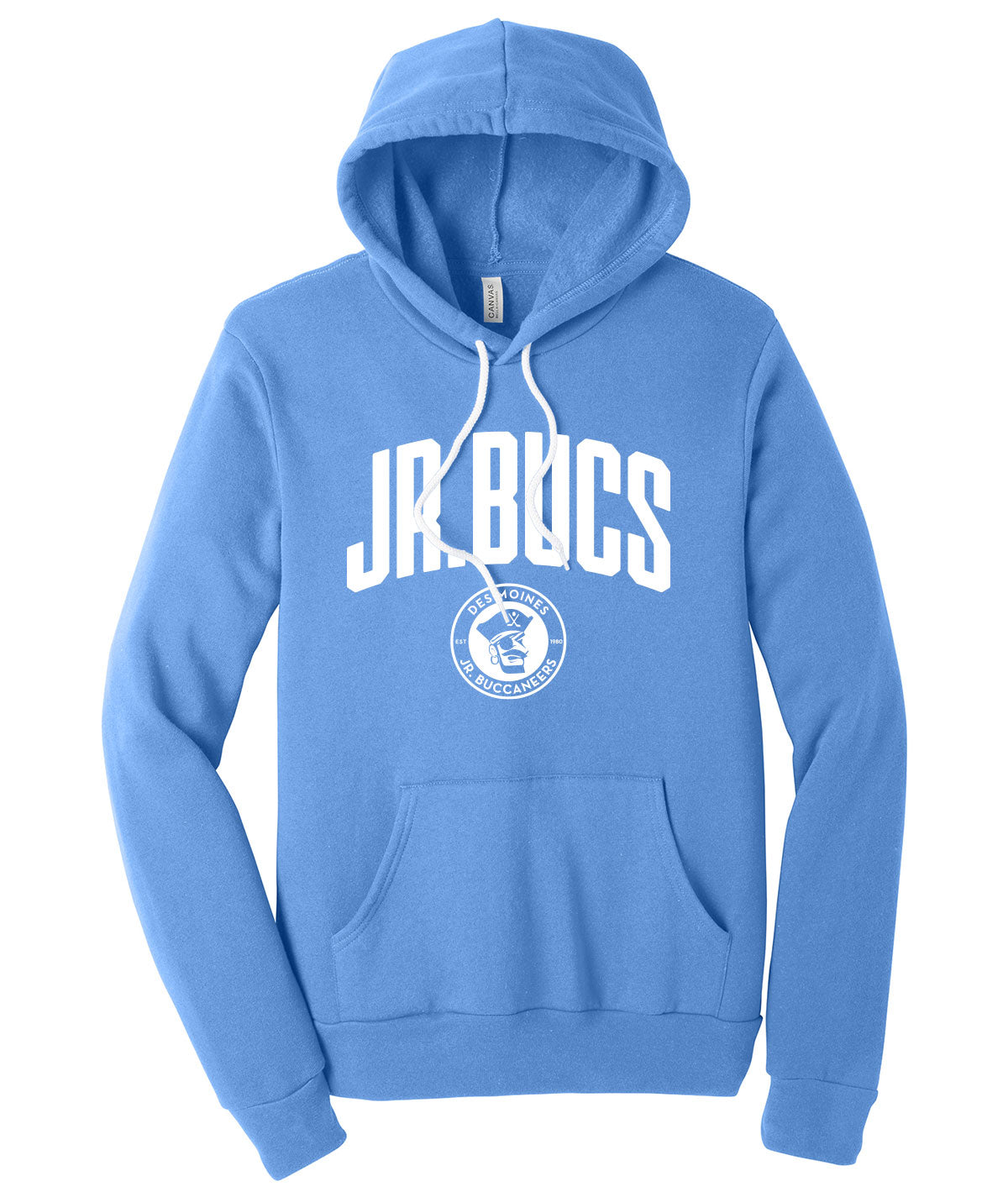 Des Moines Jr. Bucs Arch Premium Softstyle Hoodie