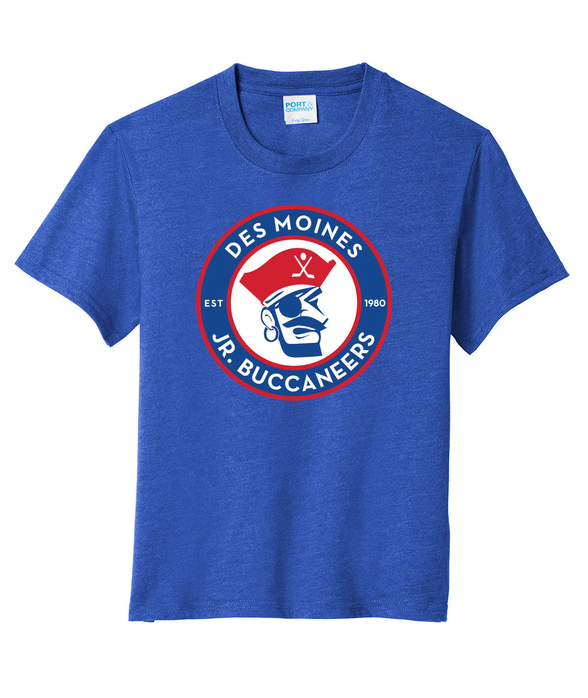 Des Moines Jr. Bucs Youth Soft Tee