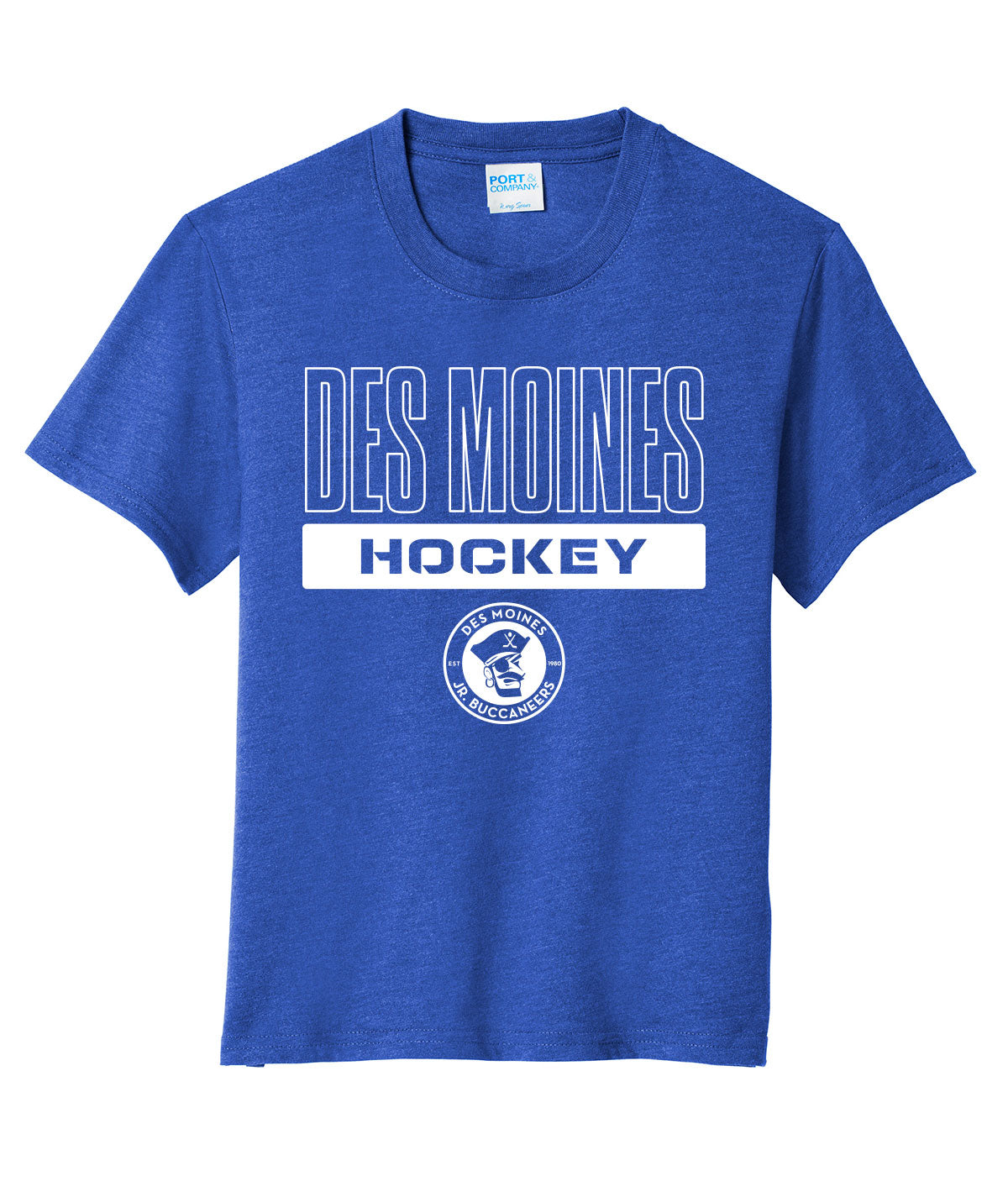 Des Moines Jr. Bucs Youth Soft Tee